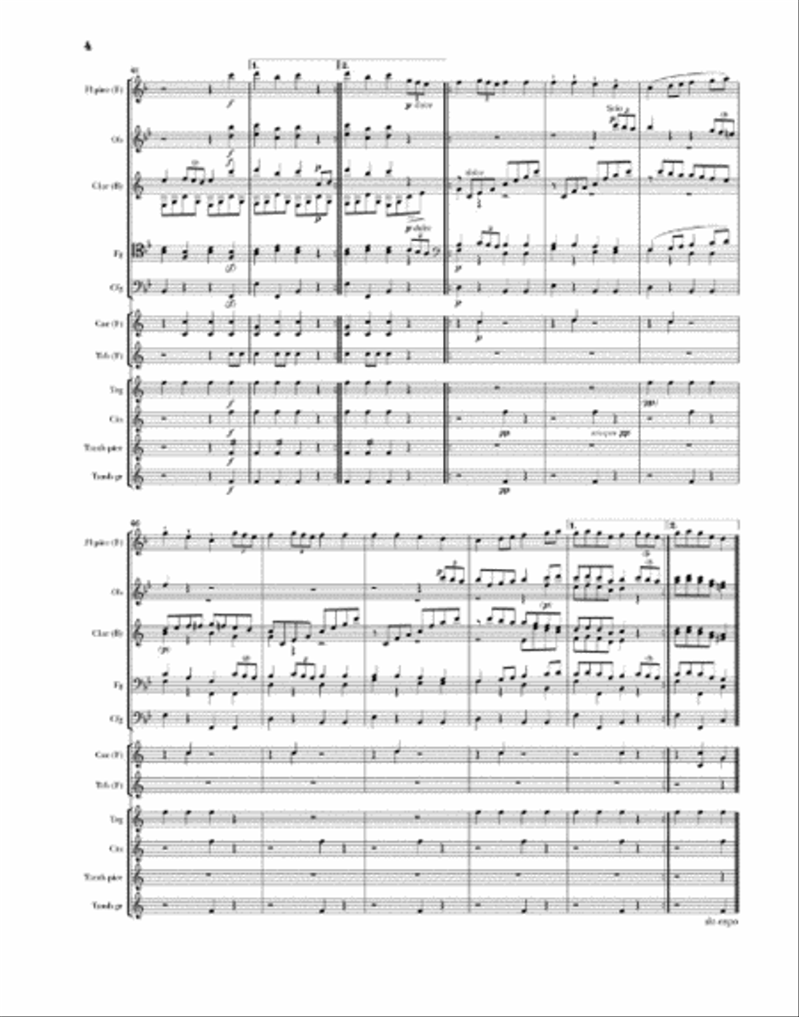 Werke für Militärmusik und Panharmonikon Score scores gallery preview page 4