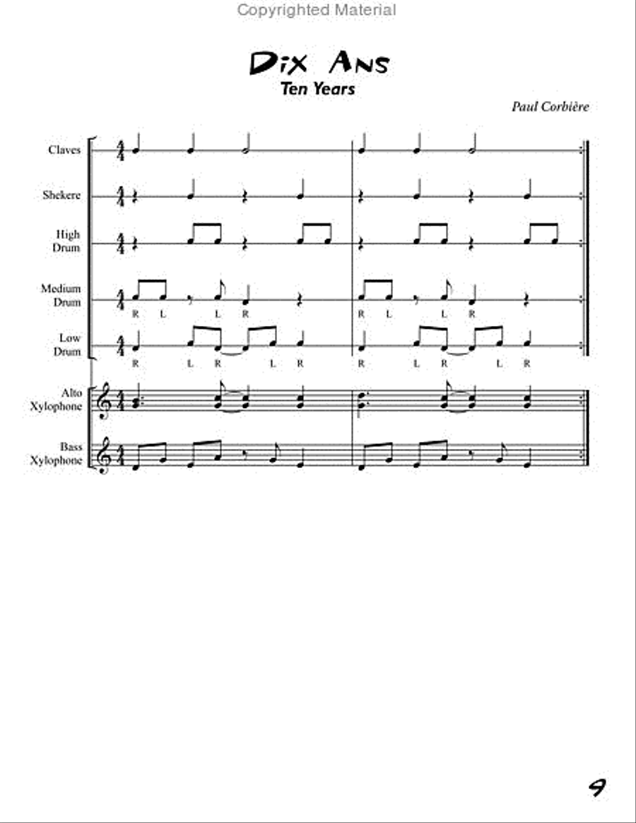 Happy Jammin' Happy Jammin' Recorder scores gallery preview page 8