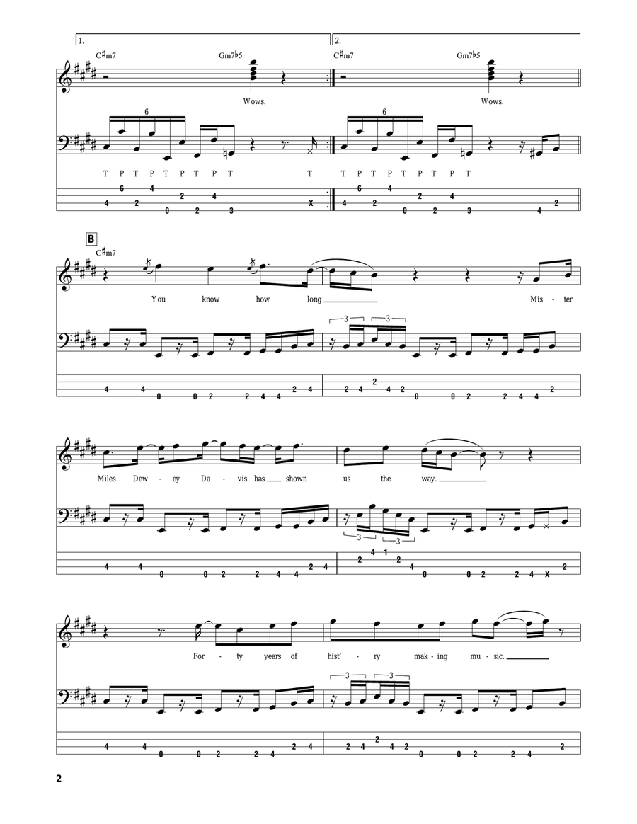 Miles Wows Miles Wows Acoustic Guitar scores gallery preview page 2