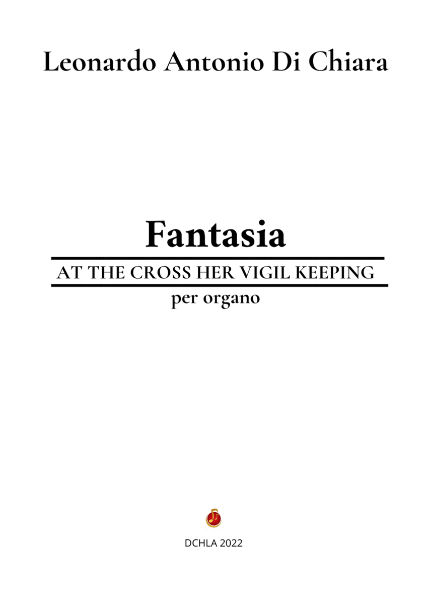 Fantasia AT THE CROSS HER VIGIL KEEPING per organo image number null