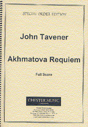 Book cover for John Tavener: Akhmatova Requiem