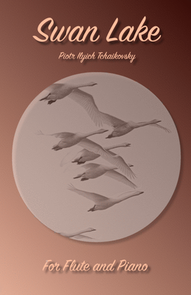 Book cover for Swan Lake Theme, for Solo Flute and Piano
