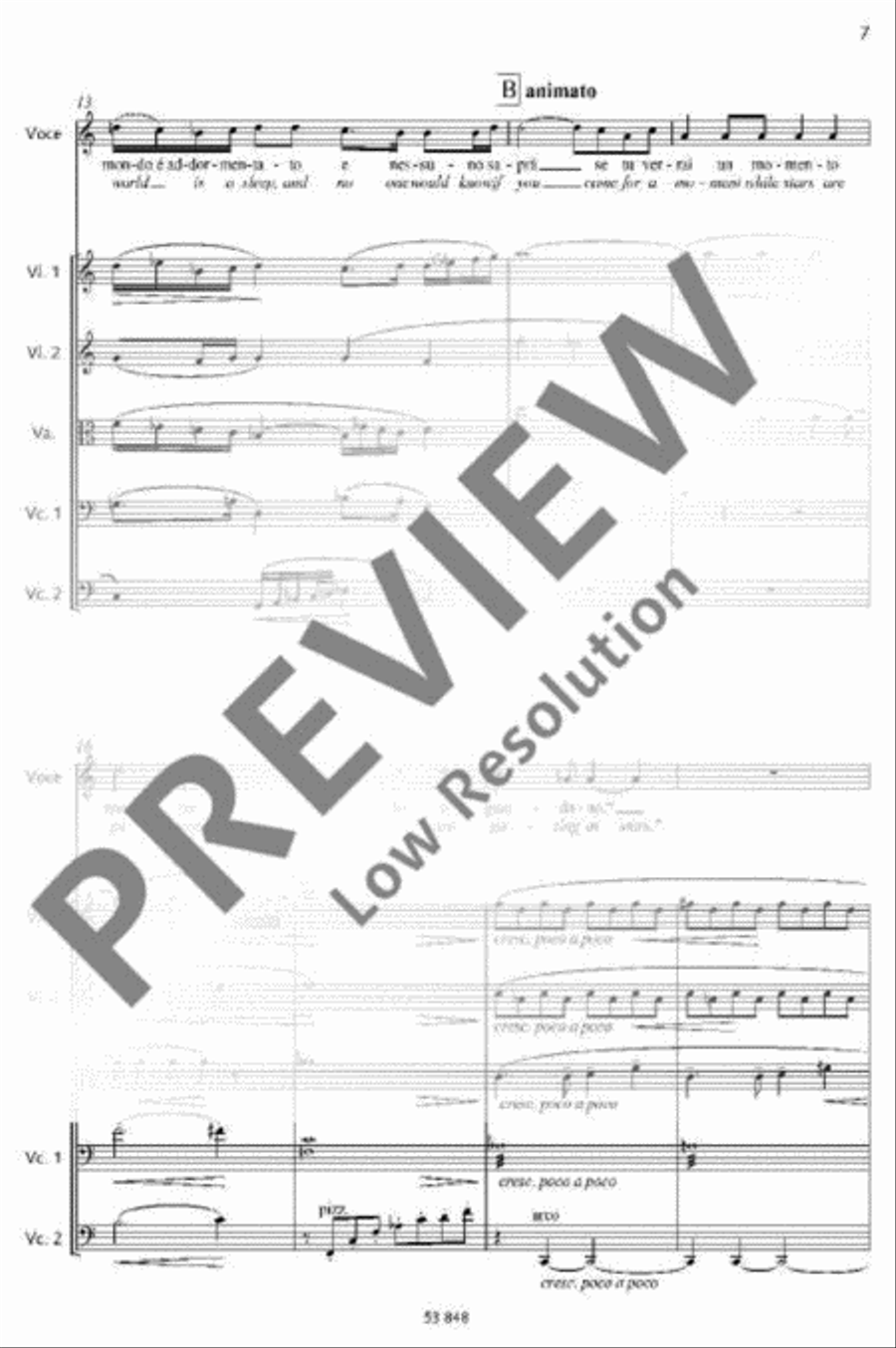 Il richiamo Cello scores gallery preview page 6