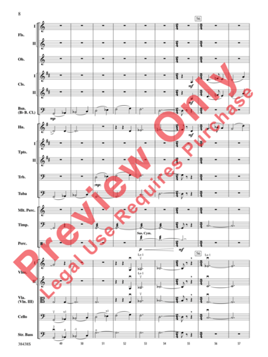 Harry Potter and the Deathly Hallows, Part 2, Selections from Full Orchestra scores gallery preview page 9