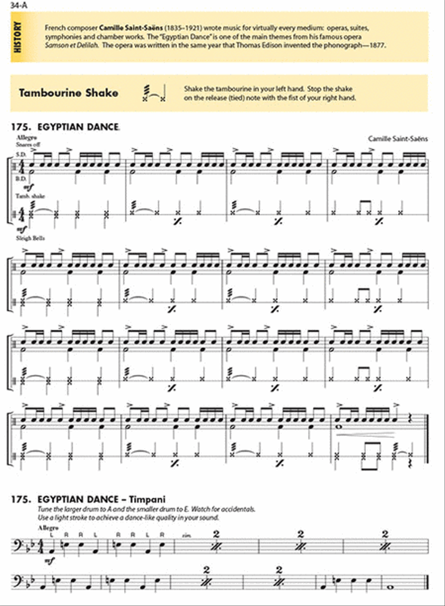 Essential Elements for Band – Percussion/Keyboard Percussion Book 1 with EEi Concert Band Methods scores gallery preview page 5