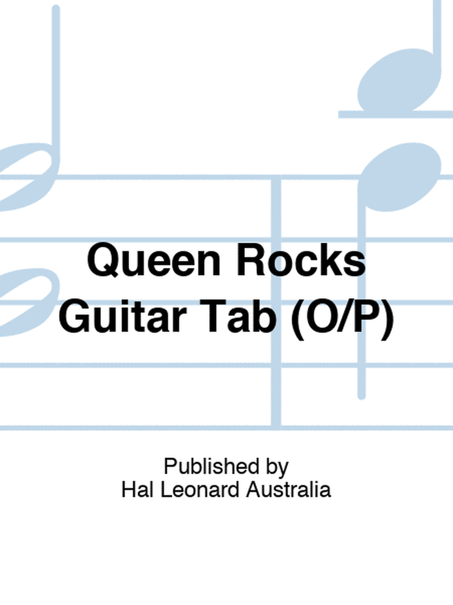 Queen Rocks Guitar Tab (O/P)
