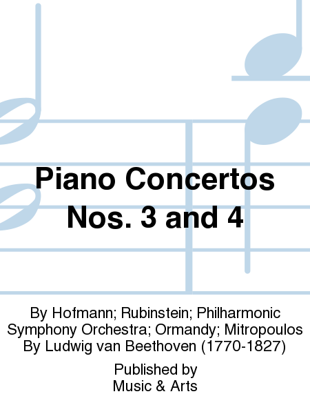 Piano Concertos Nos. 3 and 4
