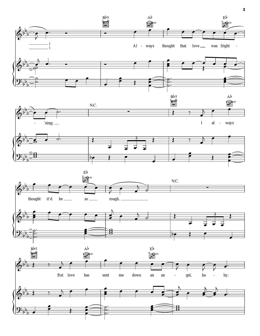 Grace's Amazing Hands Acoustic Guitar scores gallery preview page 3