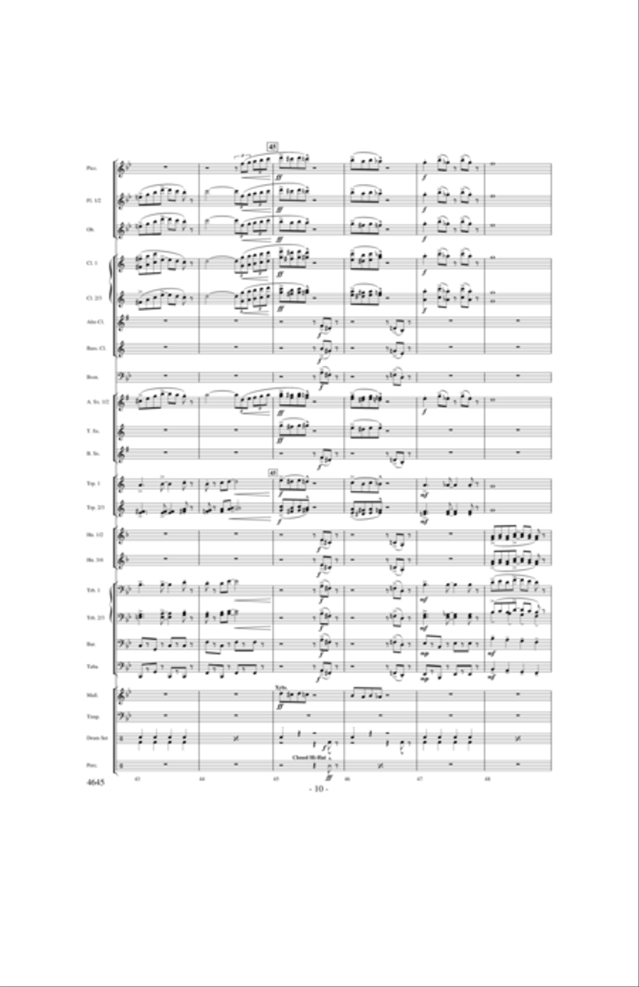 New York: 1927 Concert Band scores gallery preview page 9