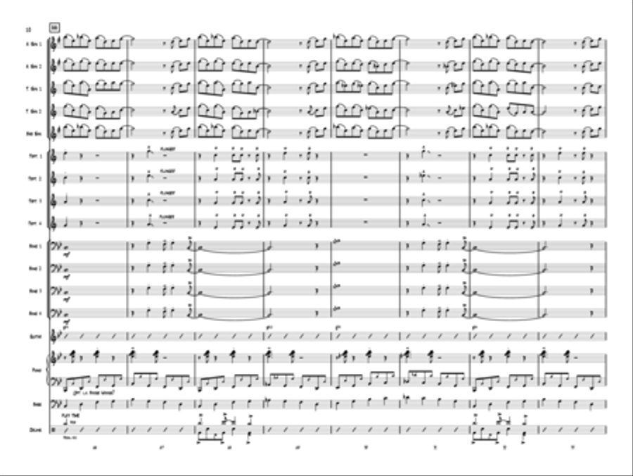 In The Groove In The Groove Jazz Ensemble scores gallery preview page 10
