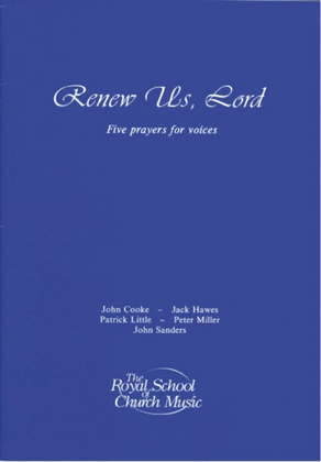 Book cover for Renew Us, Lord