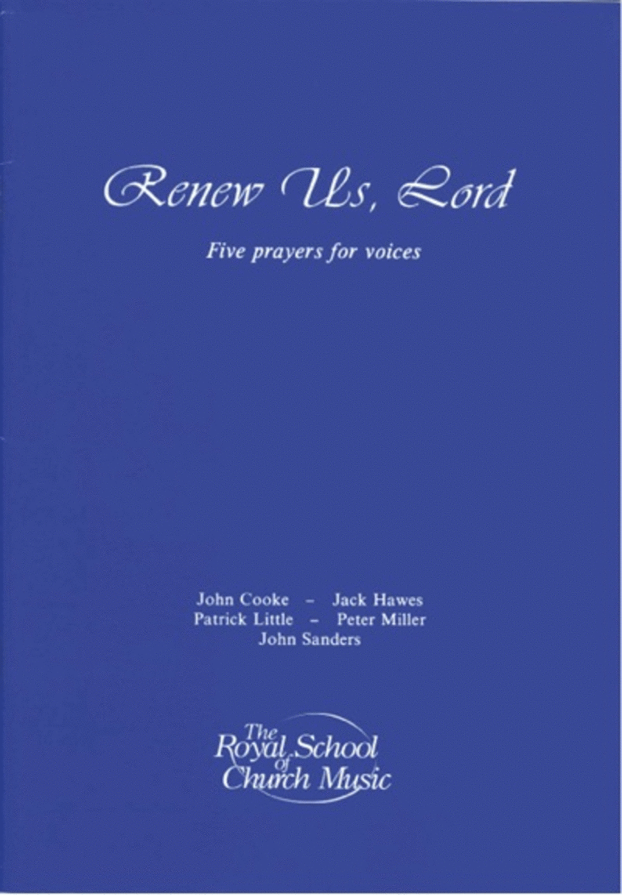 Renew Us, Lord Renew Us, Lord 4-Part scores gallery preview page 1