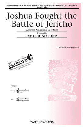 Book cover for Joshua Fought the Battle of Jericho