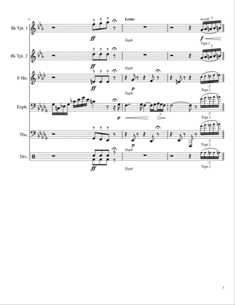 Jalousie (tango Tzigane) Jalousie (tango Tzigane) Handbell Choir scores gallery preview page 3