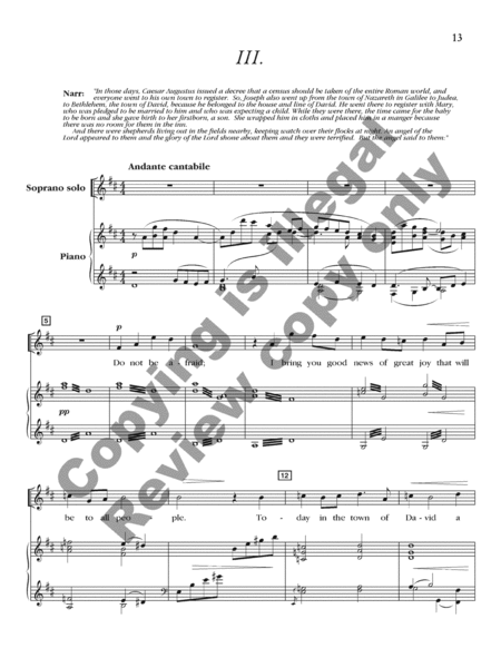 A Savior Is Born (Cantata) (Choral Score)