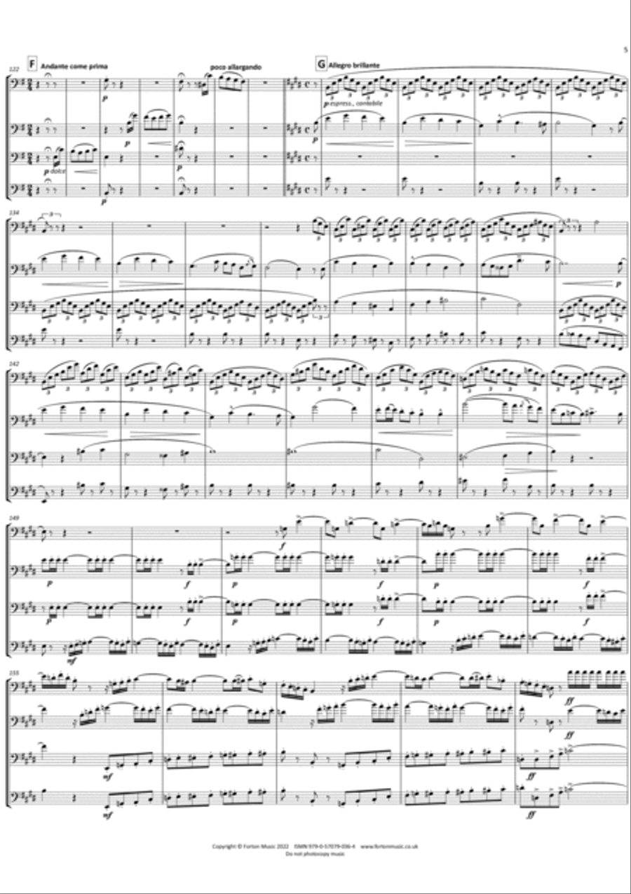 Overture to La Forza del Destino Bassoon scores gallery preview page 5