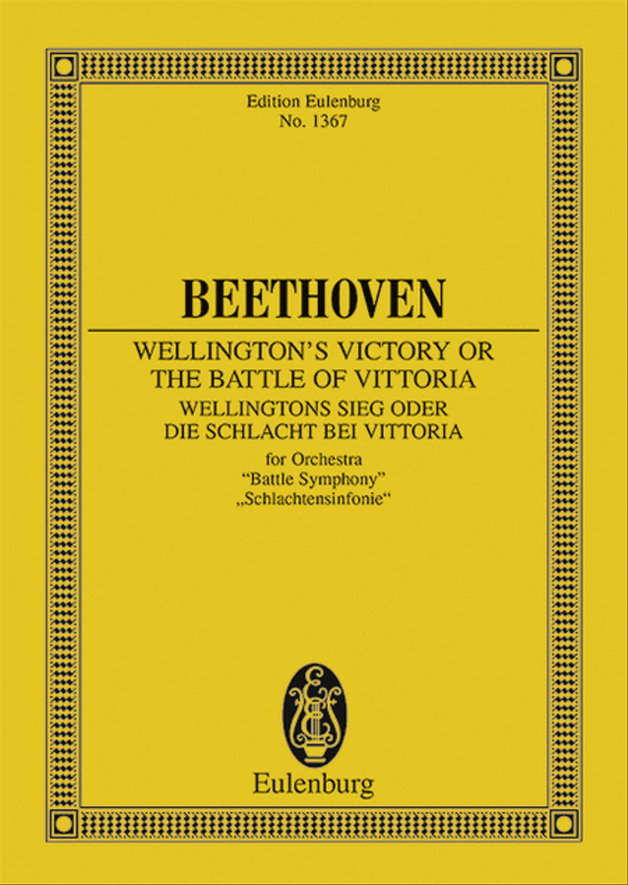 Wellington's Victory Op. 91 Orchestra scores gallery preview page 1