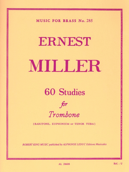60 Studies (trombone Solo)
