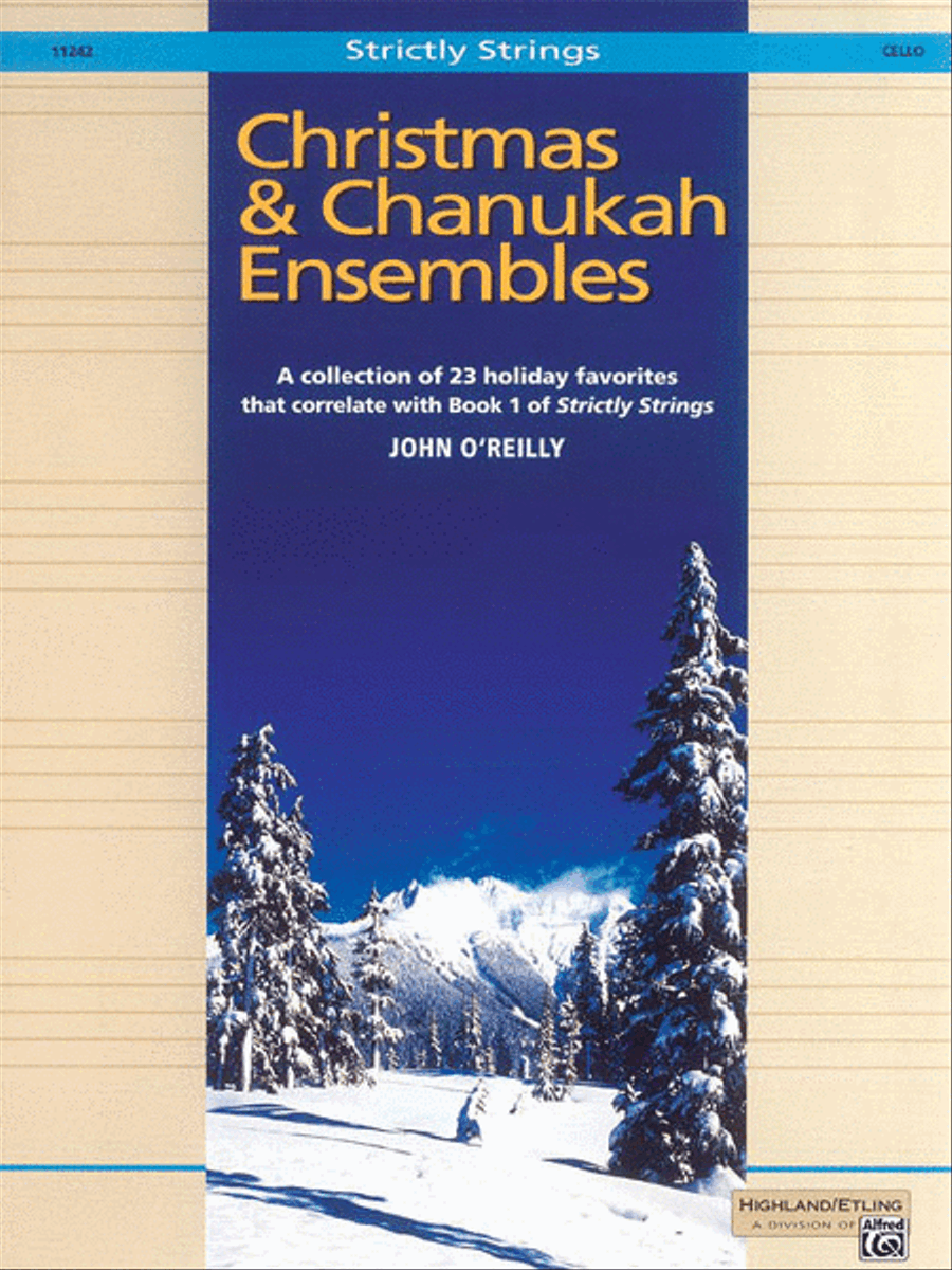Christmas and Chanukah Ensembles Chamber Orchestra scores gallery preview page 1