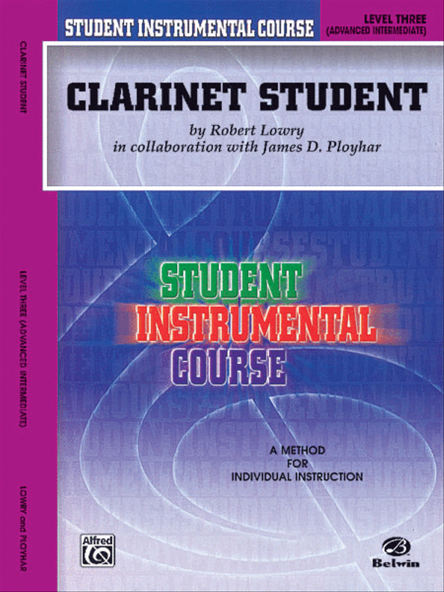 Student Instrumental Course Clarinet Student Clarinet scores gallery preview page 1
