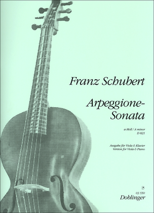 Book cover for Arpeggione-Sonata a-moll