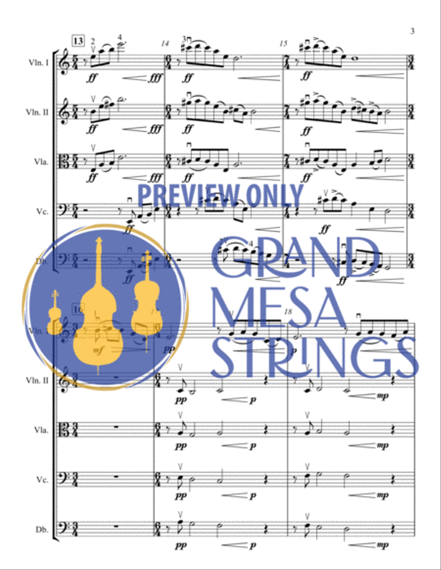 Springtide Springtide String Orchestra scores gallery preview page 4
