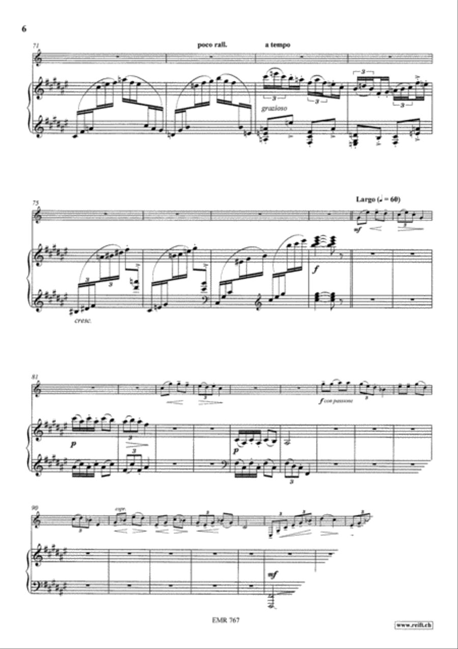 Dialogue Concertant Piano Accompaniment scores gallery preview page 6