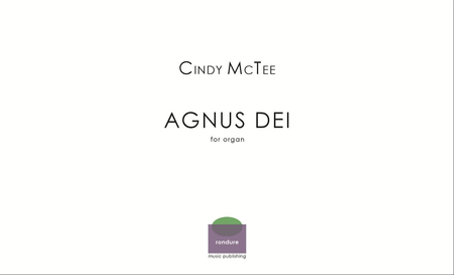 Agnus Dei Agnus Dei Organ scores gallery preview page 1
