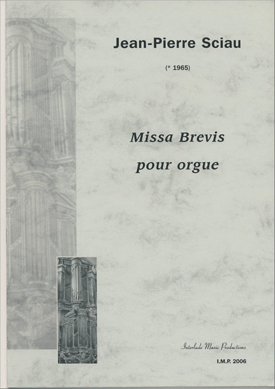 Missa Brevis Organ scores gallery preview page 1