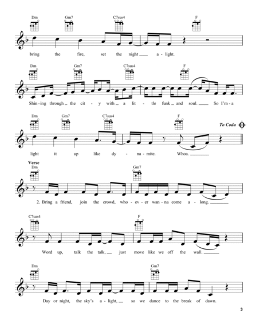 Dynamite ukulele sales