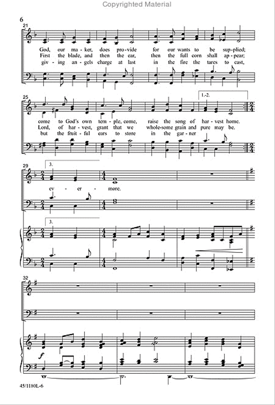 All Together Now All Together Now 4-Part scores gallery preview page 5