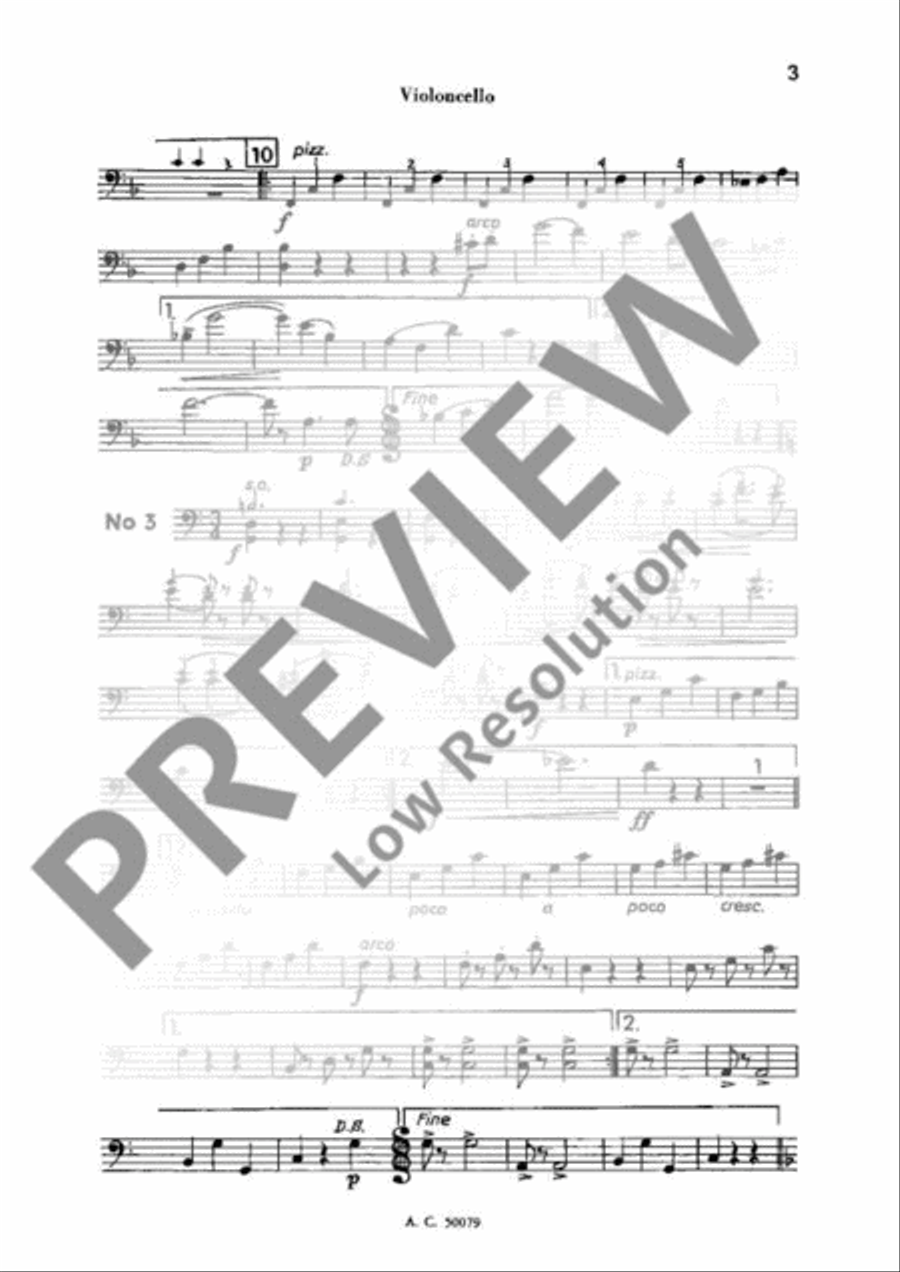 Bei uns z'Haus Orchestra scores gallery preview page 18