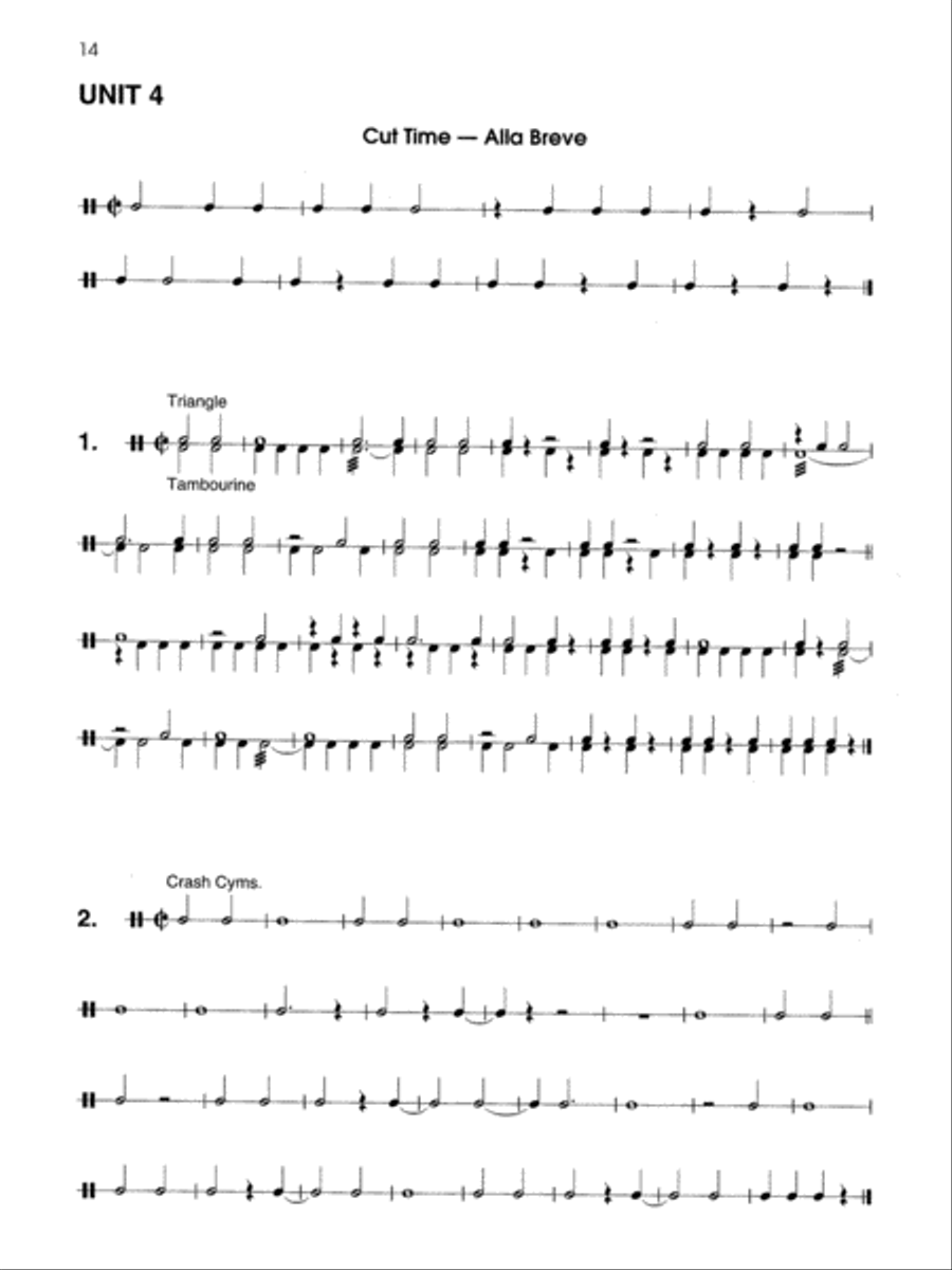 Rhythms & Rests Concert Band Methods scores gallery preview page 7