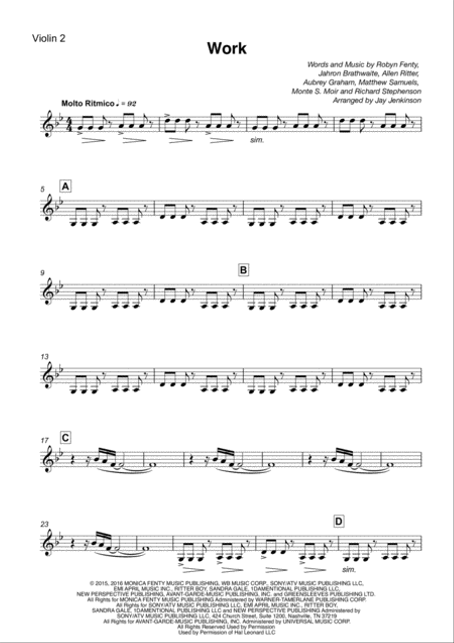 Work String Quartet scores gallery preview page 5