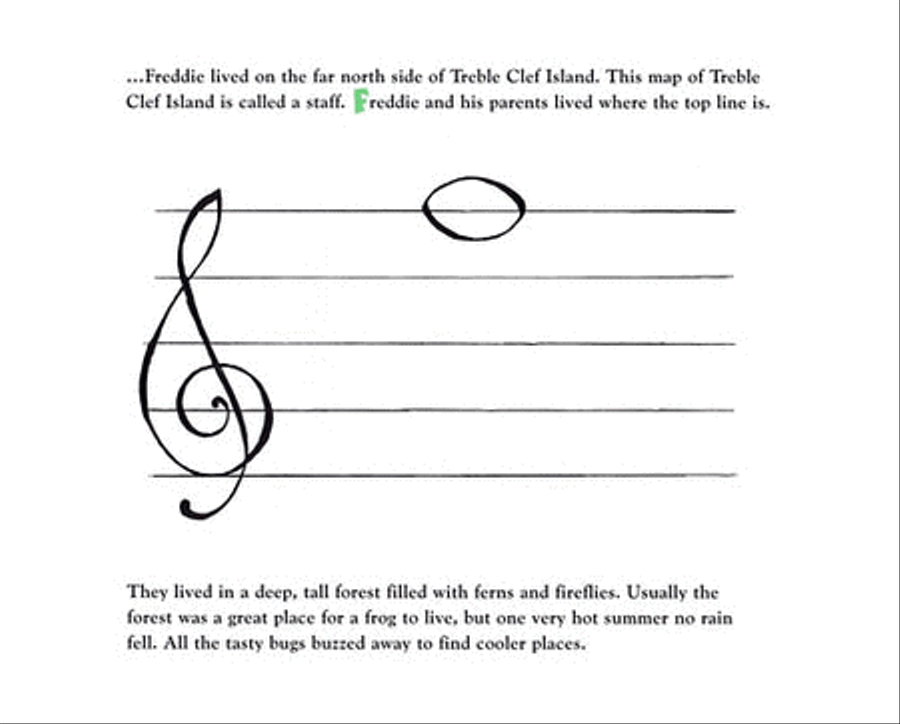 Freddie the Frog and the Thump in the Night Choir scores gallery preview page 3