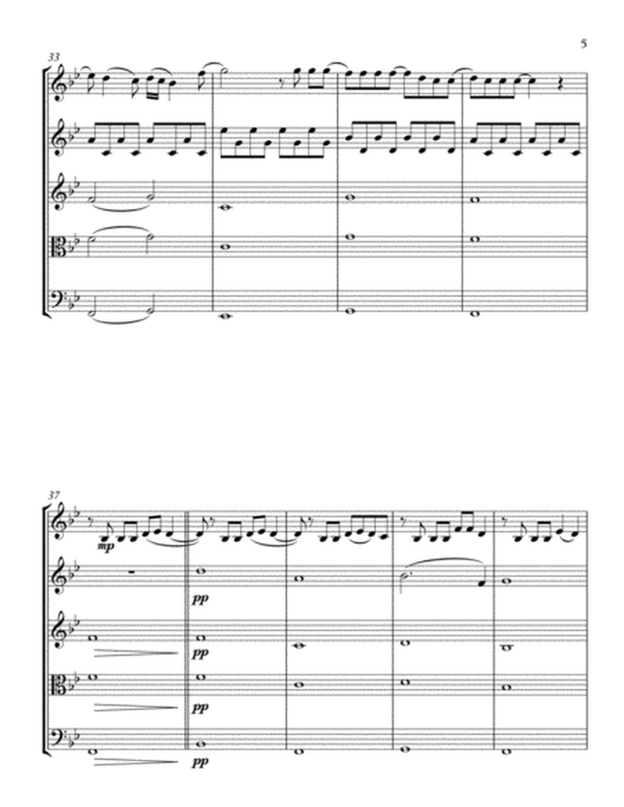 Someone You Loved String Quartet Score and Parts by Lewis Capaldi image number null