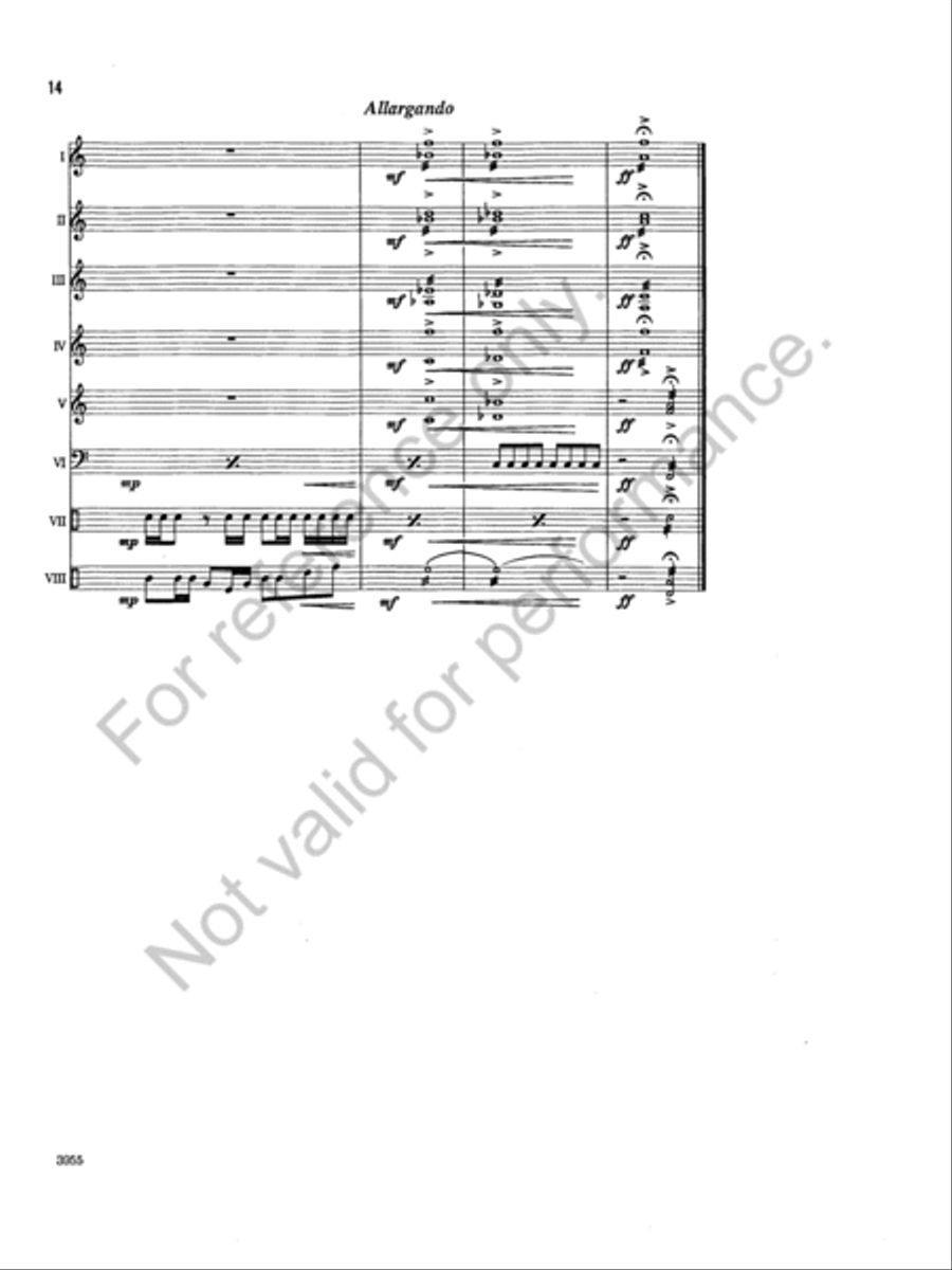 Windstone Suite Percussion Ensemble scores gallery preview page 13