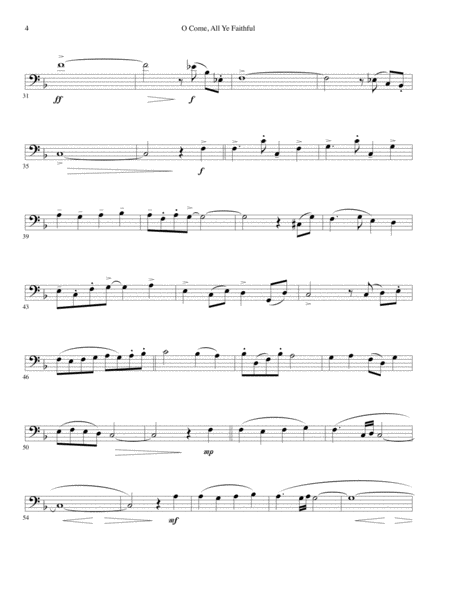 Creative Carols for Cello by Ed Hogan Piano Accompaniment - Sheet Music