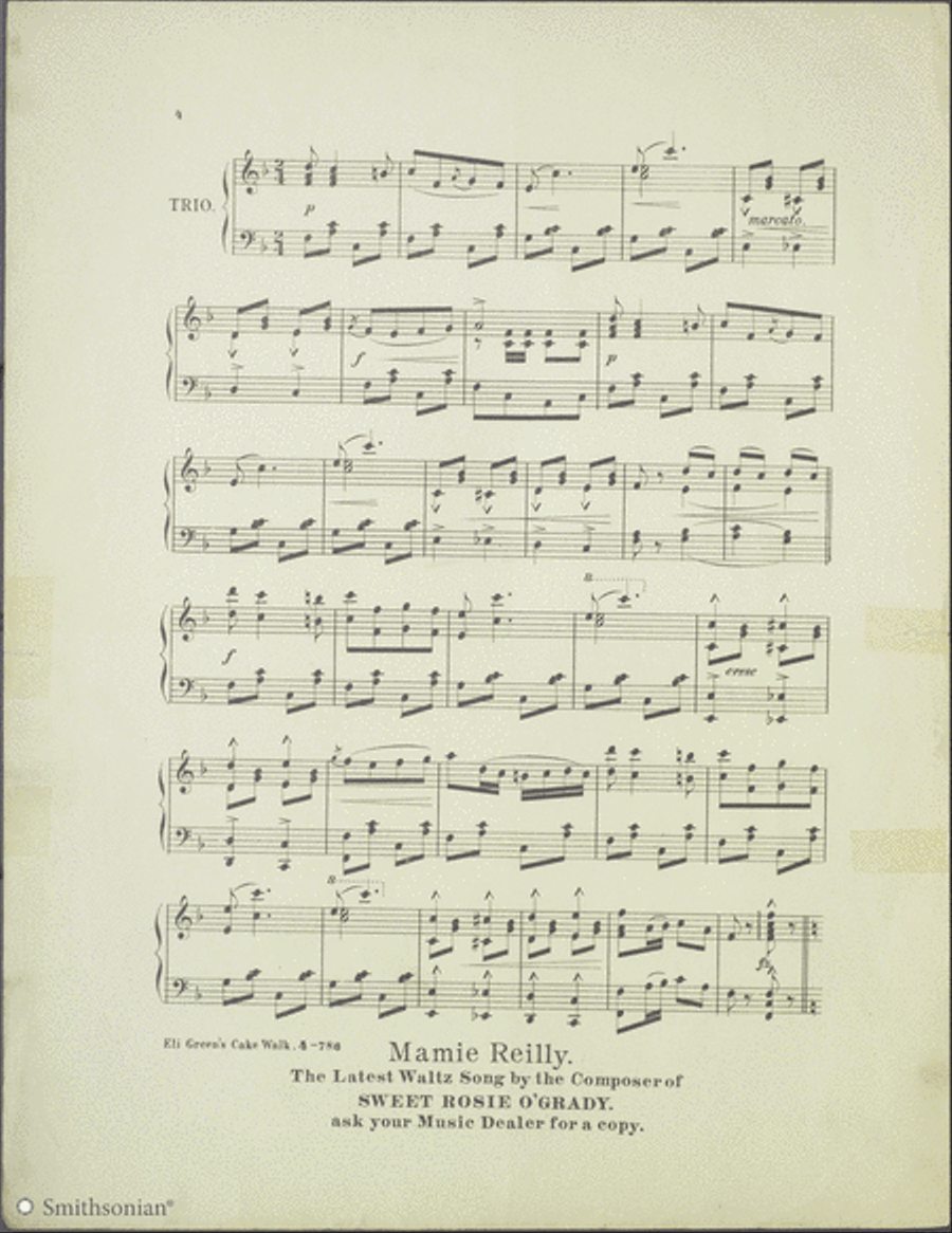 Eli Green's Cakewalk Piano Solo scores gallery preview page 4
