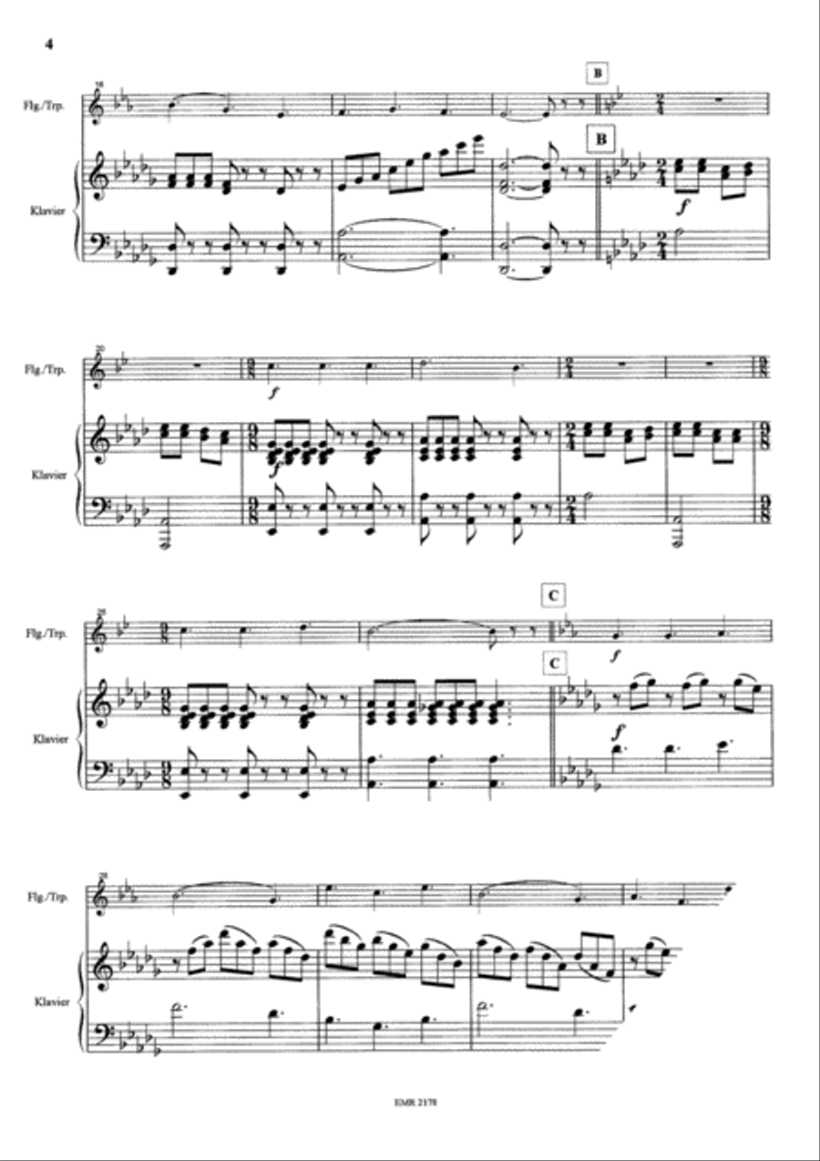 Flugelhorn-Serenade Cornet scores gallery preview page 9