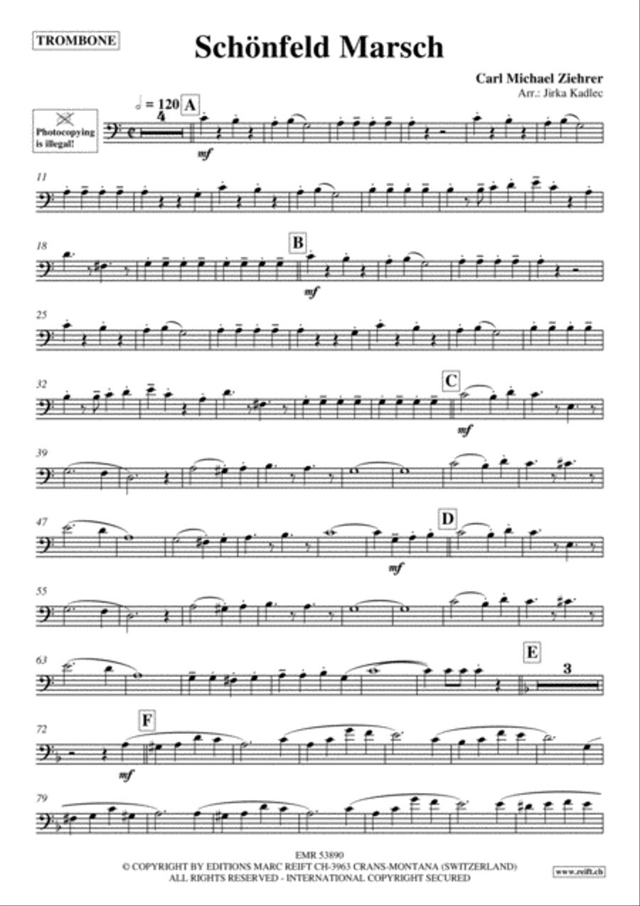 Schonfeld Marsch Piano Accompaniment scores gallery preview page 2