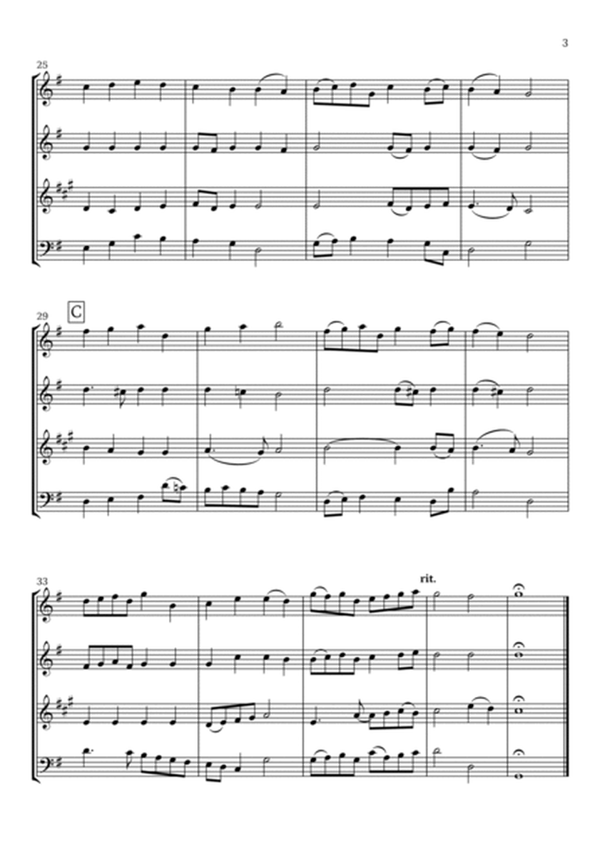 Jesus Christ Is Risen Today (for Woodwind Quartet) - Easter Hymn image number null
