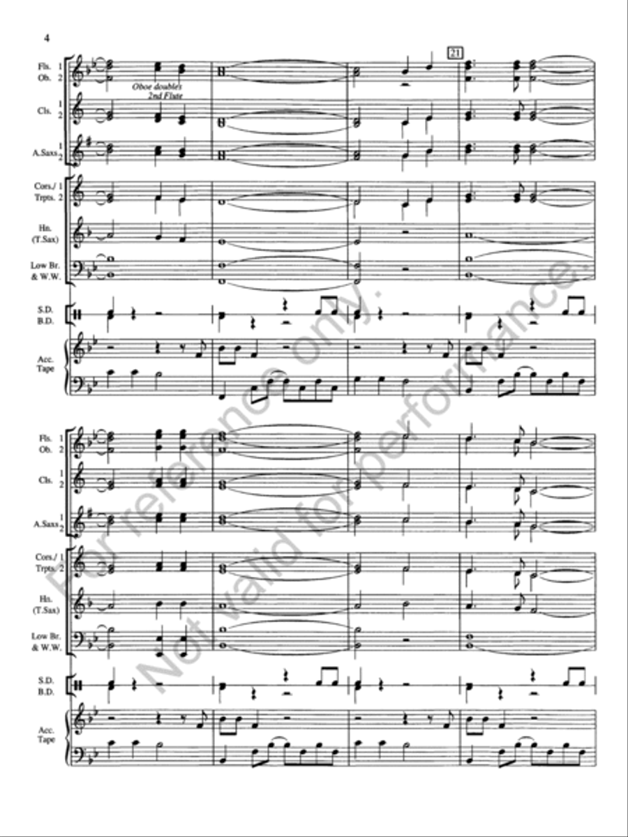 Safari Concert Band scores gallery preview page 5