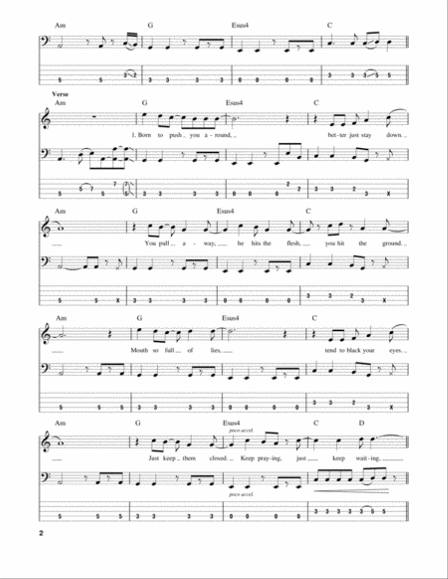 The Day That Never Comes The Day That Never Comes Guitar Tablature scores gallery preview page 2