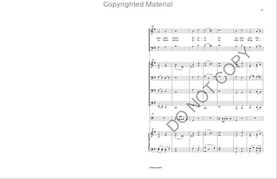 Hail the Day That Sees Him Rise - Full Score 4-Part scores gallery preview page 20