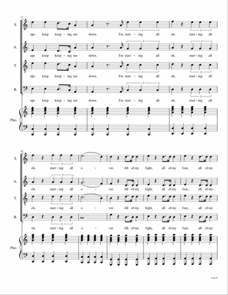 Miracle Pill Miracle Pill 4-Part scores gallery preview page 5