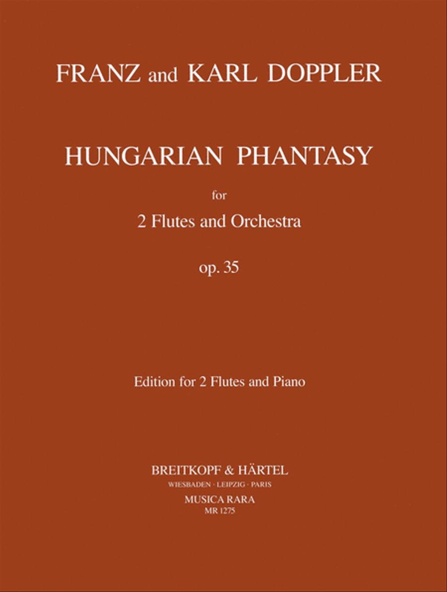 Hungarian Phantasy Op. 35 Piano Trio scores gallery preview page 1