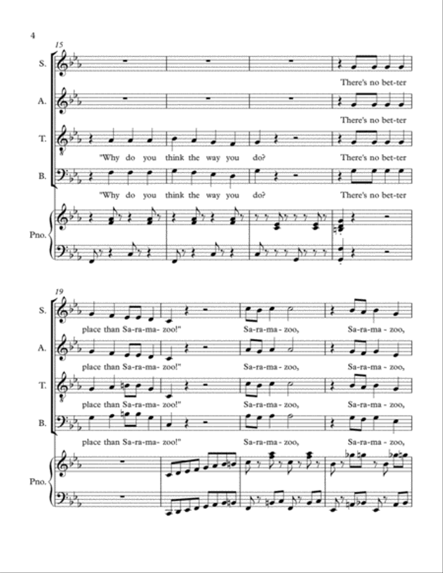 Saramazoo 4-Part scores gallery preview page 4
