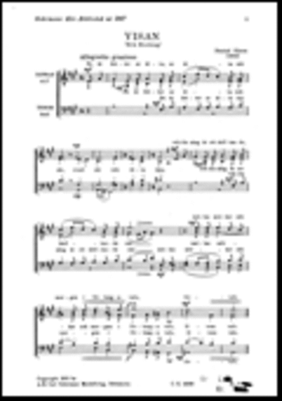 Visan 4-Part scores gallery preview page 1