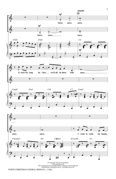 White Christmas (Choral Medley) (arr. Mac Huff)